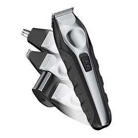 Wahl Lithium Ion All-in-One Beard Trimmer for Men - Black/ Silver Model 9888-600
