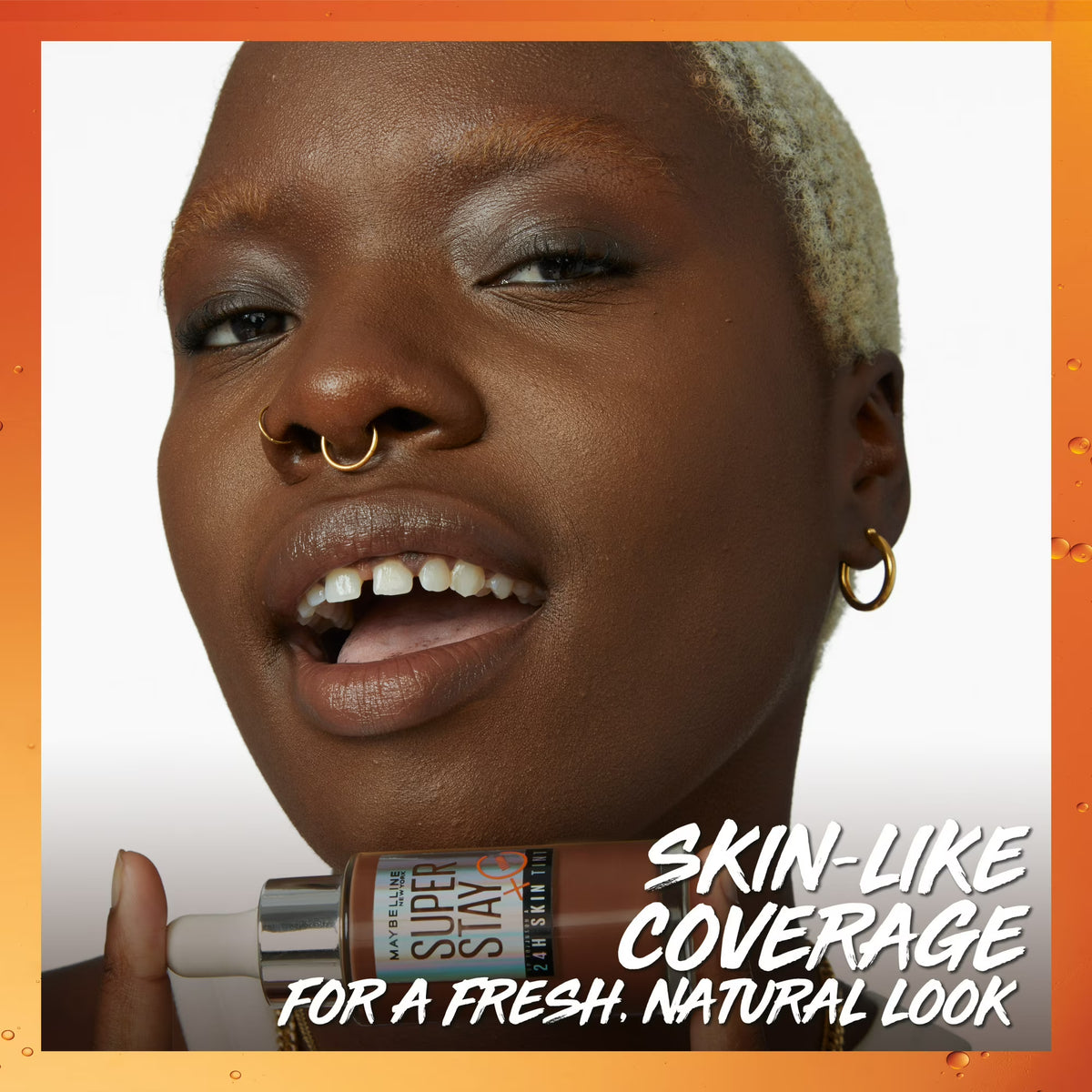 Maybelline Super Stay Super Stay Up to 24HR Skin Tint with Vitamin C, 118, 1 fl oz