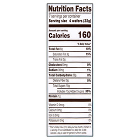 Great Value Strawberry Flavor Wafer Cookies, 8 oz