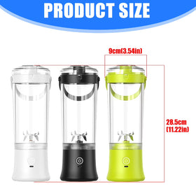 LUXRISEON High Speed Portable Juice Blender with Safety Protection System Quiet Operation