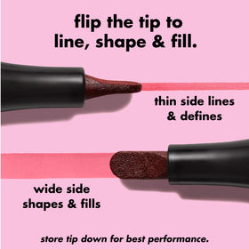 e.l.f. Main Stain Lip Marker, Rose Macaron, 0.034 fl oz