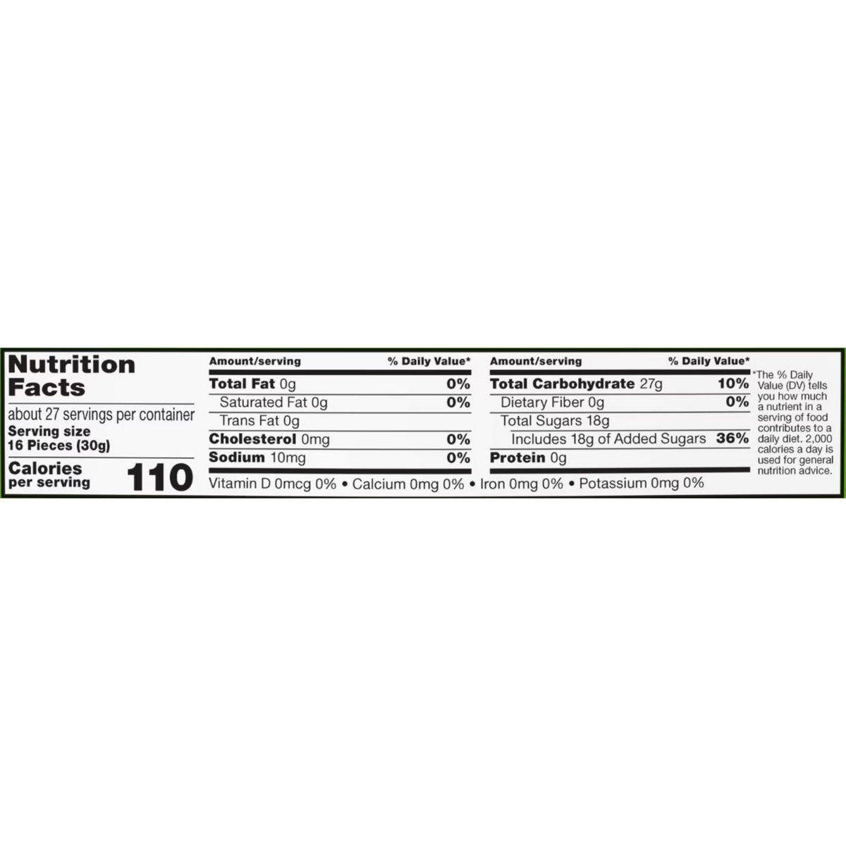Mike and Ike Original Fruits Chewy Candy, 28.8 ounce Stand Up Bag, 1 count