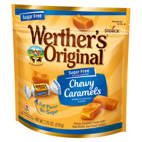 Werther's Original Chewy Sugar Free Caramel Candy 7.7 oz