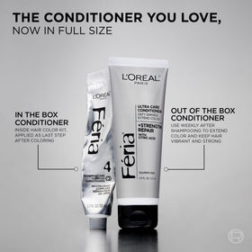 L'Oreal Paris Feria - Hair Color Strength Repair Ultra Care Conditioner, 4 fl oz