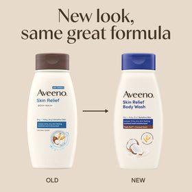 Aveeno Skin Relief Body Wash with Coconut Scent, 18 fl. oz