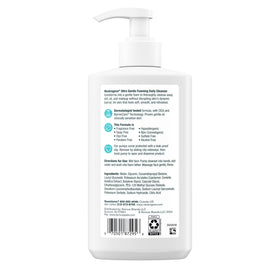 Neutrogena Ultra Gentle Foaming Facial Cleanser, Daily Face Wash, 12 fl. oz