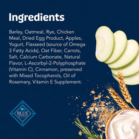 Blue Buffalo Health Bars Crunchy Dog Biscuits, Apples & Yogurt, 16-oz. Bag