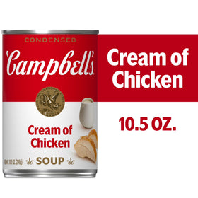 Campbell's Condensed Cream of Chicken Soup, 10.5 oz Can