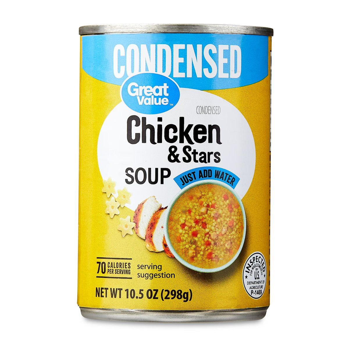 Great Value Chicken and Stars Condensed Soup, 10.5 oz