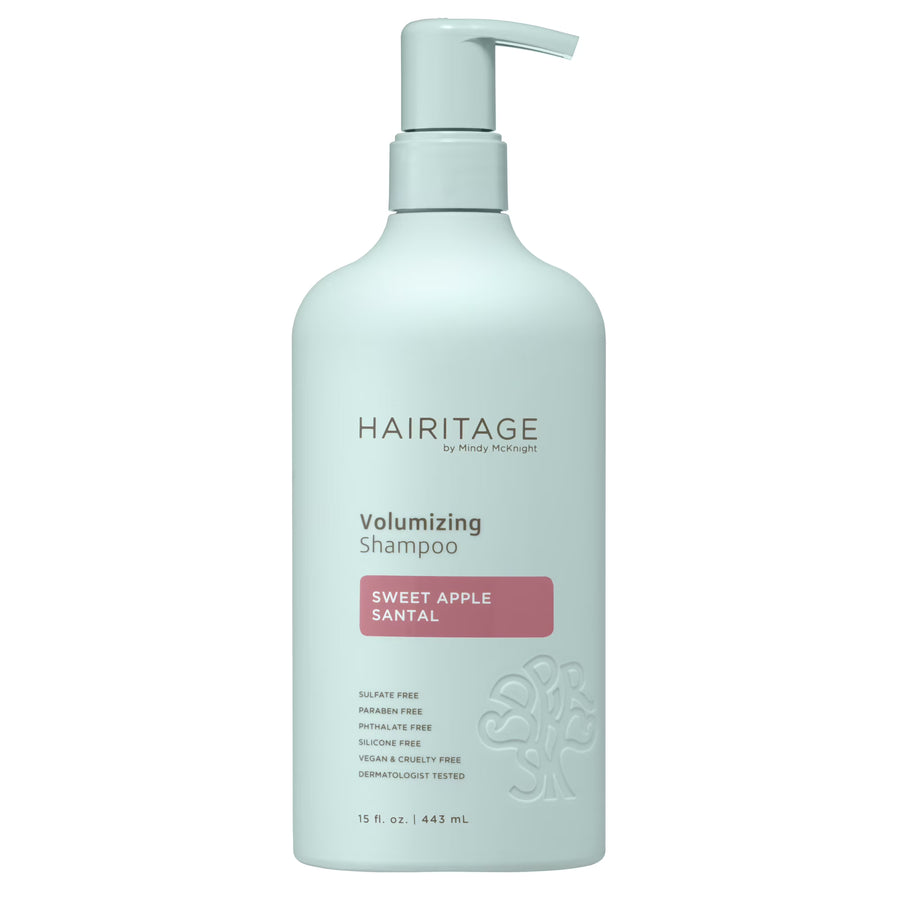 HAIRITAGE Sweet Apple Santal Volumizing Shampoo, 15 fl oz