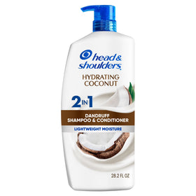 Head and Shoulders 2 in 1 Dandruff Shampoo and Conditioner, Hydrating Coconut, 28.2 fl oz