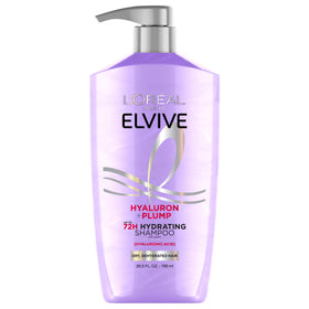 L'Oreal Paris Elvive Hyaluron Plump Squeeze Hydrating Shampoo, Moisturizing