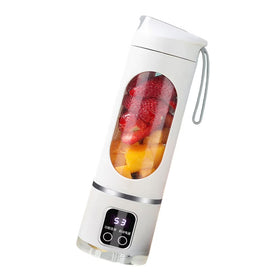 LUXRISEON Juicing Machine Digital Display Juicer Cup Powerful Motor Large Capacity Blender