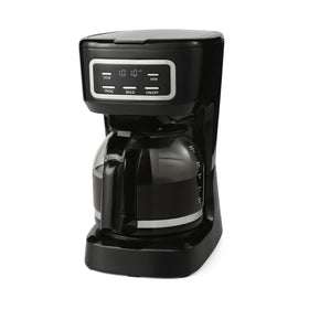 Mainstays 12-Cup Black Programmable Drip Coffee Maker