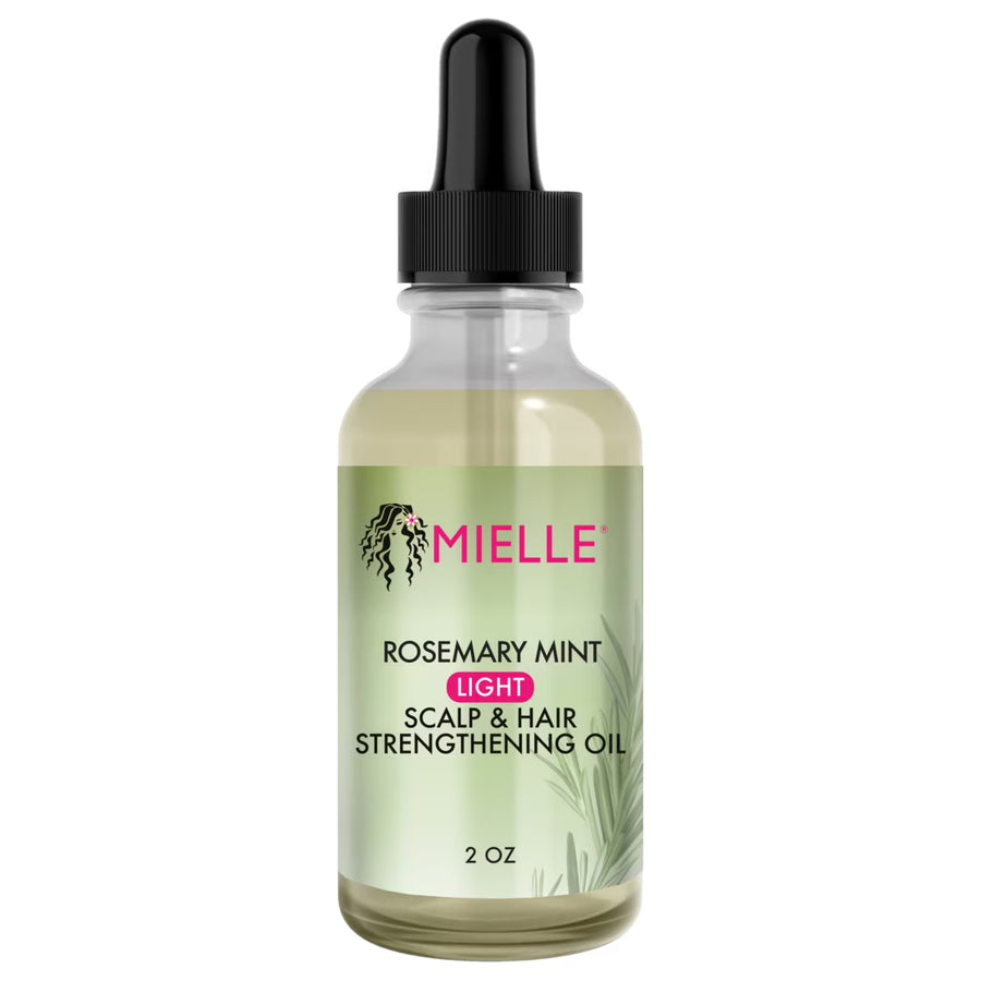 Mielle Light Strengthening Scalp & Hair Oil, Rosemary Mint, 2 oz