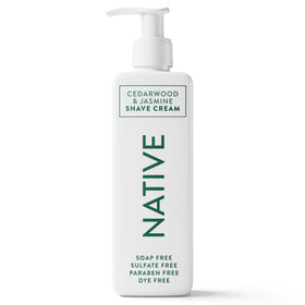 Native Shave Cream for Face & Body, Cedarwood & Jasmine 7.6 fl oz