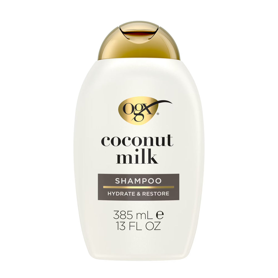OGX Nourishing + Coconut Milk Moisturizing Hair Shampoo, 13 fl. oz