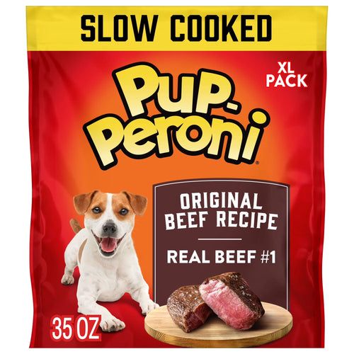 Pup Peroni Original Beef Recipe Dog Treats, 35 oz Bag