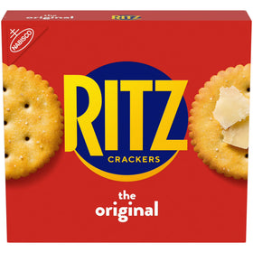 RITZ Original Crackers, Snacks for Kids and Adults, Lunch Snacks, 13.7 oz