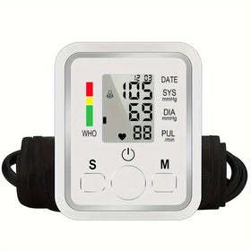 Automatic Upper Arm Blood Pressure Monitor with Digital Display