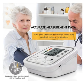 Automatic Upper Arm Blood Pressure Monitor with Digital Display