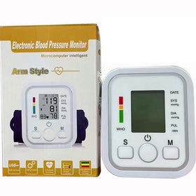 Automatic Upper Arm Blood Pressure Monitor with Digital Display