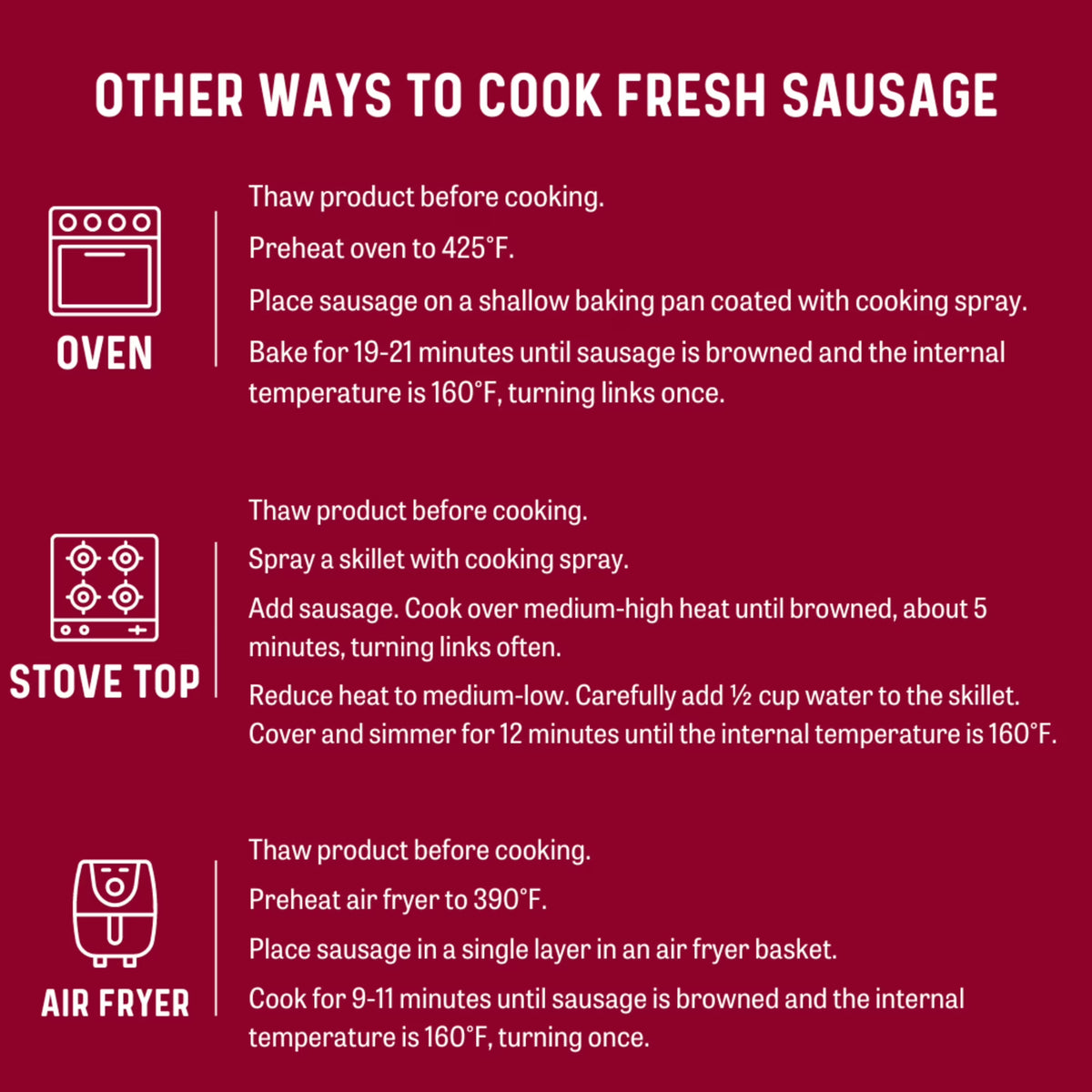 Johnsonville Brats Original Pork Bratwurst Links, 19 oz (5 Count) Refrigerated