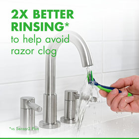 Gillette Sensor 3 Sensitive Men 3 Blade Disposable Razor,4 count
