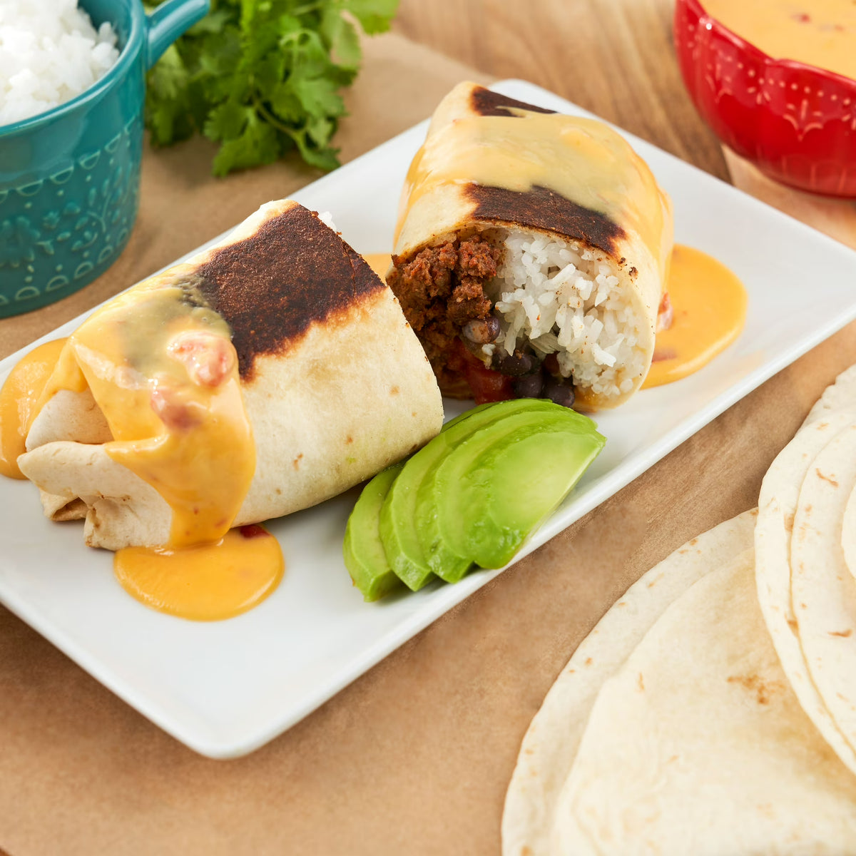 Great Value Burrito Flour Tortillas, 20 oz, 8 Count