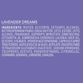 Jergens Shea Fusion Lavender Dreams Scented Body Lotion, Moisturizer for Dry Skin, 14 fl oz