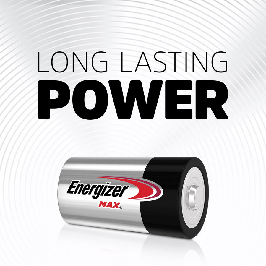 Energizer MAX D Batteries (8 Pack), D Cell Alkaline Batteries