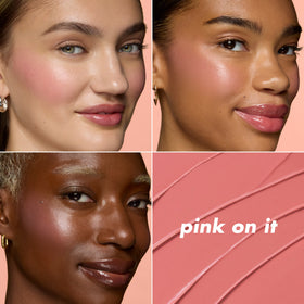 e.l.f. Soft Glam Cream Blush, Pink On It, 0.31 oz