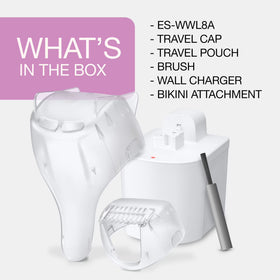Panasonic ES-WWL8A 4-Blade Electric Shaver for Women with Bikini Trimmer and Wet/Dry Function