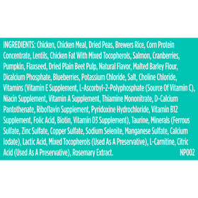 Nutrish Indoor Complete Chicken, Lentils & Salmon Recipe Dry Cat Food (Rachael Ray), 3 lb. Bag