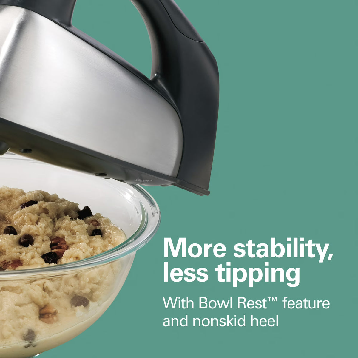 Hamilton Beach 6-Speed Electric Hand Mixer with SoftScrape Beaters, 5 Attachments & Case, Mixer for Kitchen, Black