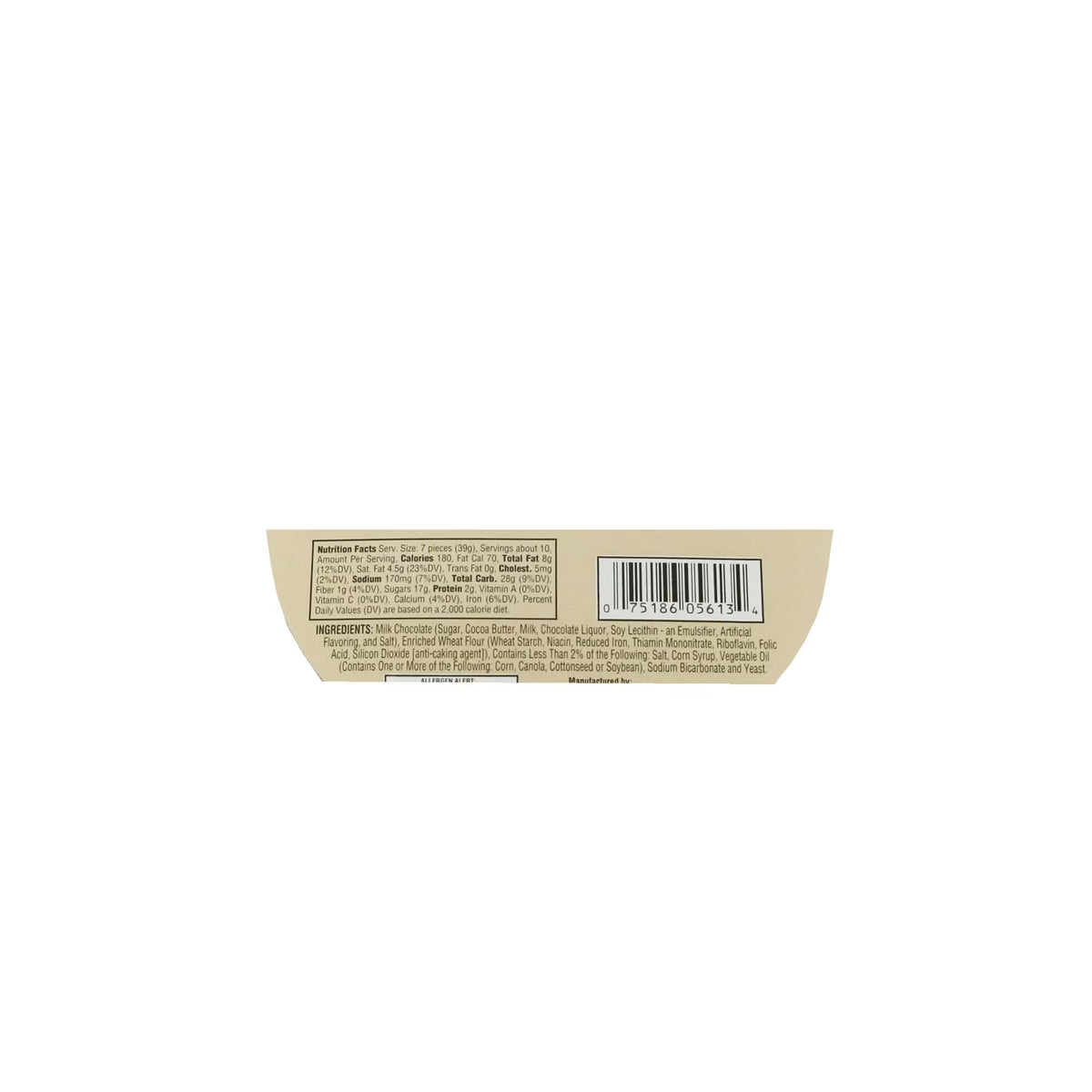 Zachary Real Milk Chocolate Covered Pretzels Snack, 14 oz. Tub