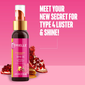 Mielle Pomegranate and Honey Shine Oil - 4 oz
