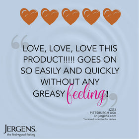 Jergens Argan Oil Weightless Wet Skin Body Lotion, Non-Greasy Moisturizer, for Dry Skin, 10 oz
