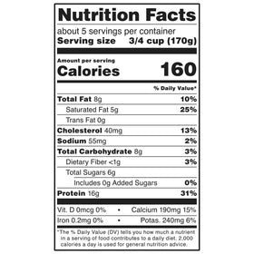 bettergoods Plain Whole Milk Greek Yogurt, 32 oz Tub