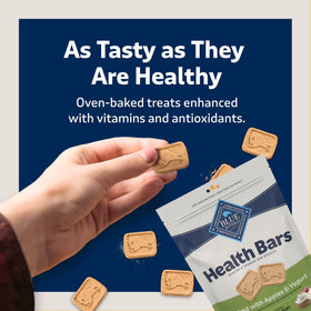 Blue Buffalo Health Bars Crunchy Dog Biscuits, Apples & Yogurt, 16-oz. Bag