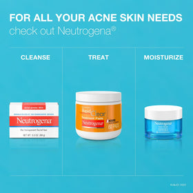 Neutrogena Acne Face Wash Bar, Acne Treatment for Acne-Prone Skin, Facial Cleanser, 3.5 oz