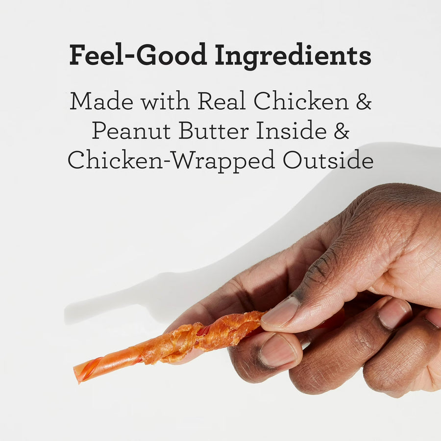 DreamBone Twists Wrapped with Chicken Rawhide-Free Dog Chews, 8.8 Oz. (36 Count)