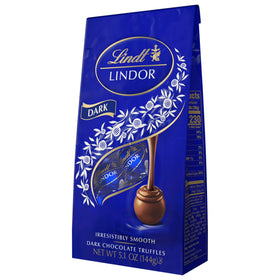 Lindt LINDOR Dark Chocolate Candy, 5.1 oz Bag