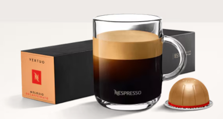 Vertuo  Coffee Melozio Decaffeinato Smooth & Balanced (7.77 oz)