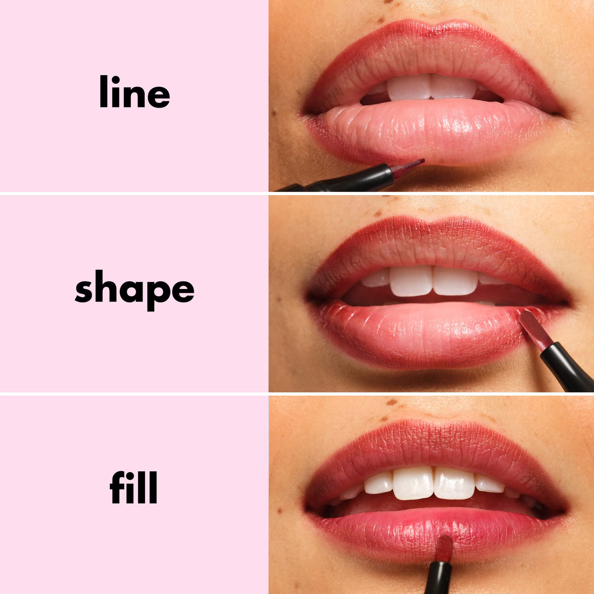 e.l.f. Main Stain Lip Marker, Rose Macaron, 0.034 fl oz