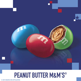 M&M's, Peanut Butter Chocolate Candy, Party Size, 38 Ounce