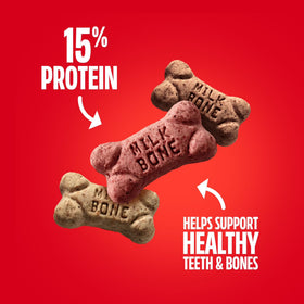 Milk Bone Flavor Snacks Mini’s Dog Biscuits, Flavored Crunchy Dog Treats, 15 oz Box