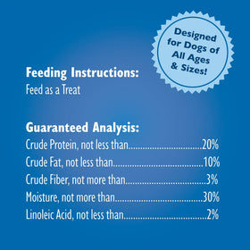 Bil-Jac VetDogs Veteran's K-9 Corps Skin & Coat Formula, Soft & Moist Dog Treats, Chicken, 10 oz
