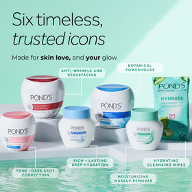 POND’S Dry Skin Cream, Moisturizing Face Cream for Deep Hydration – 10.1 oz