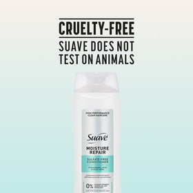 Suave Moisture Repair Sulfate-Free Conditioner with Hyaluronic Acid & Aloe Vera, 18 FL OZ